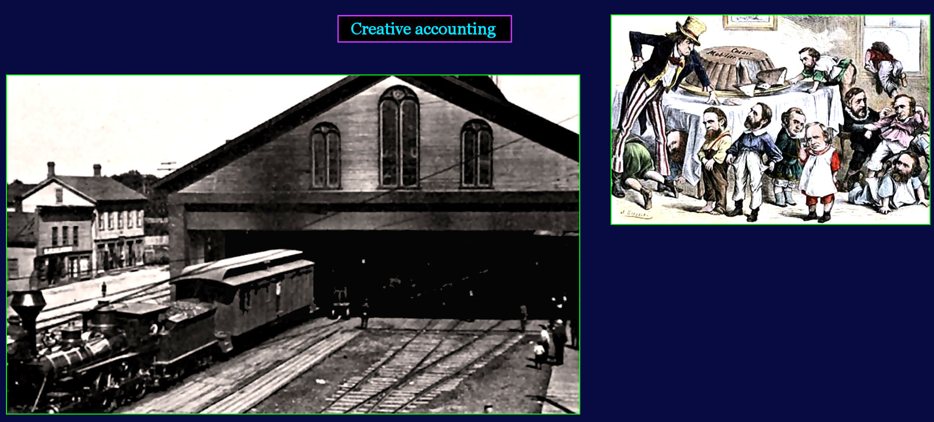 Creative railroad financing, 1850-1870